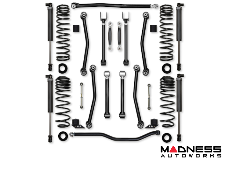 Jeep Wrangler JL Lift Kit - Rock Krawler - Adventure X - Stage 1 - 2021+ Jeep Wrangler JL Lift Kit - Rock Krawler - Adventure X - Stage 1 - 2021+